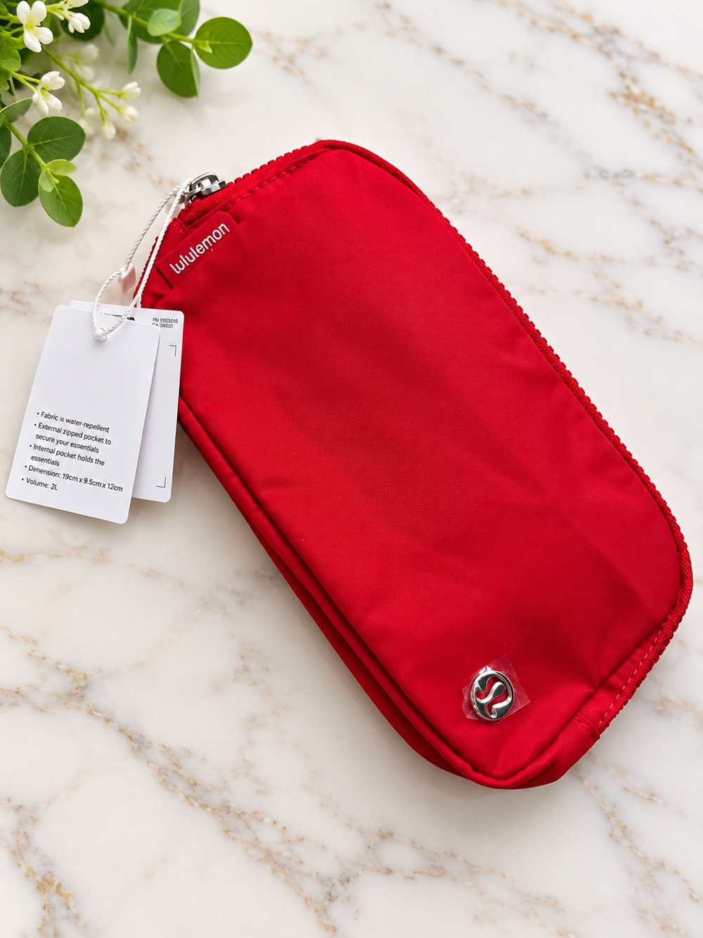 lululemon athletica Red Zipper Phone & Accessory Pouch